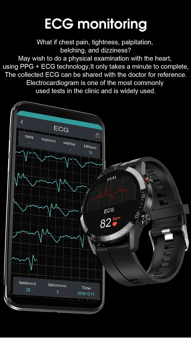 Смарт-годинник Smart Device 71 black steel - 