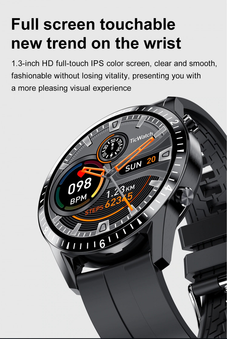 Смарт-годинник Smart Device 71 black steel - 