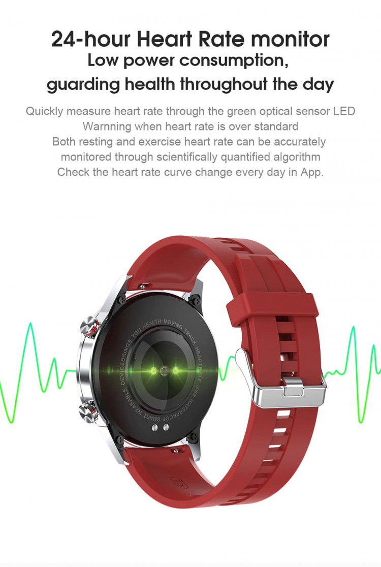 Смарт-годинник Smart Device 71 black steel - 