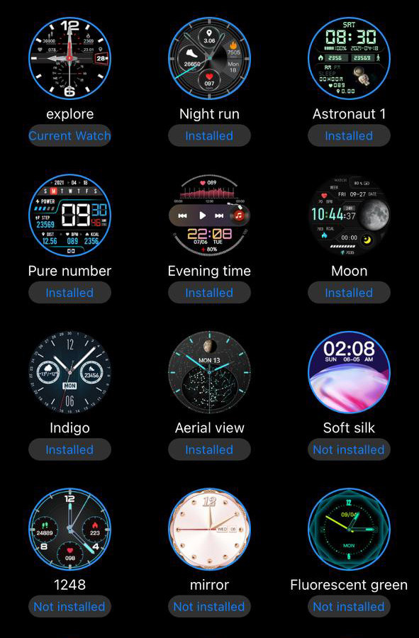 Смарт-годинник Smart Device 71 black steel - 