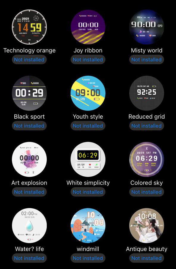 Смарт-годинник Smart Device 71 black steel - 