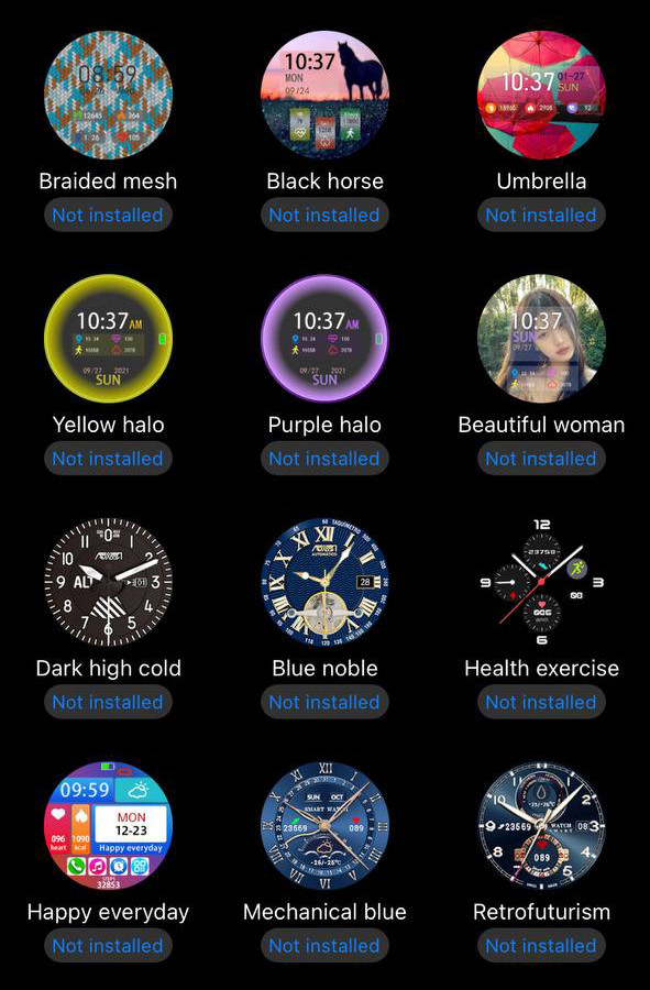 Смарт-годинник Smart Device 71 black steel - 