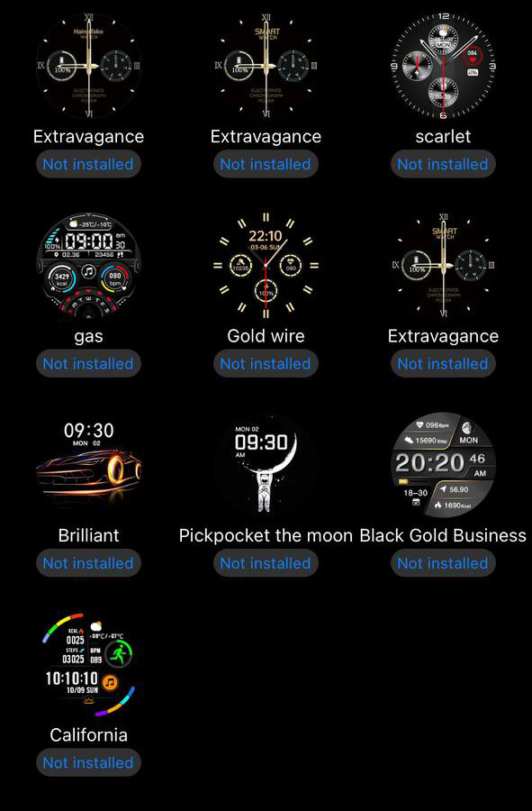 Смарт-годинник Smart Device 71 black steel - 