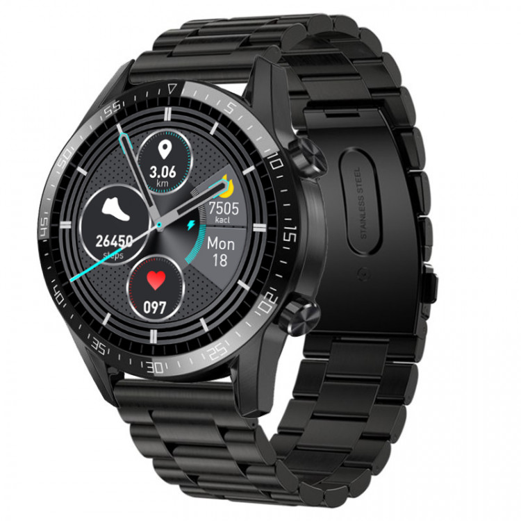 Смарт-годинник Smart Device 71 black steel - 