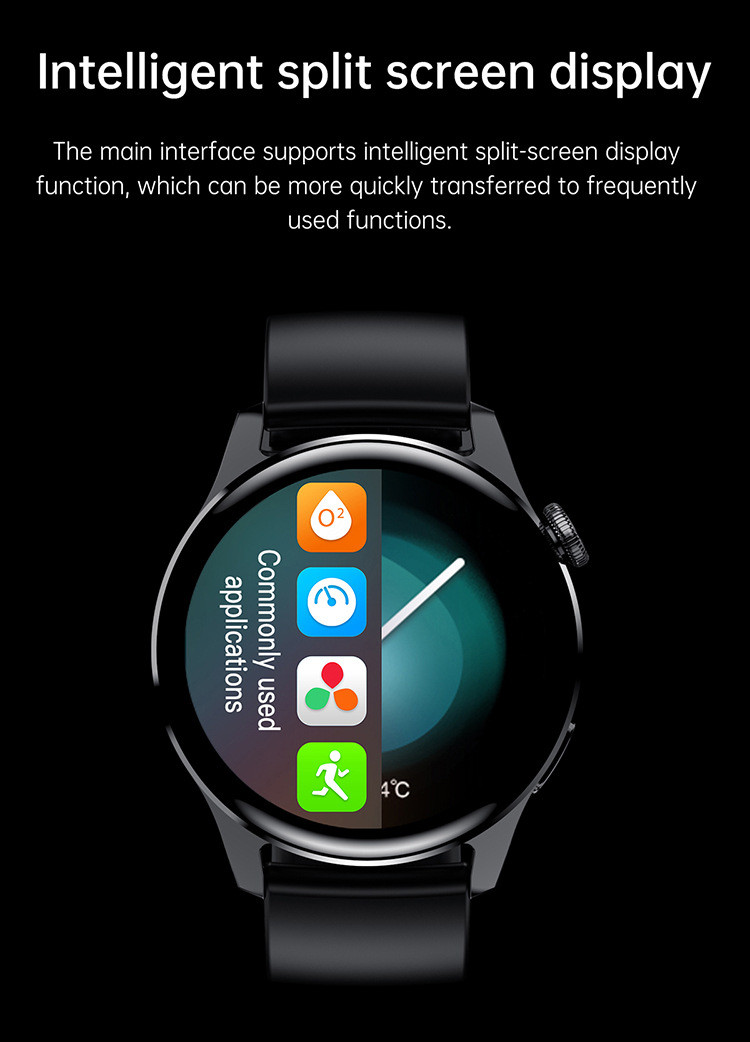 Смарт-годинник Smart Device 85 black silicon - 