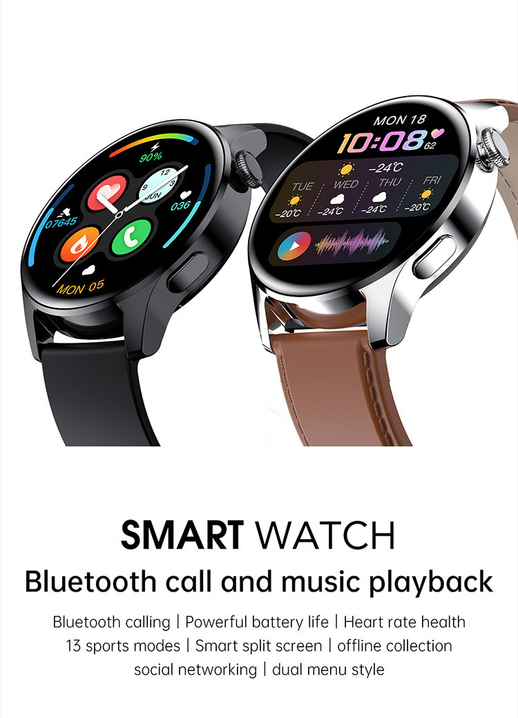 Смарт-годинник Smart Device 85 black silicon - 