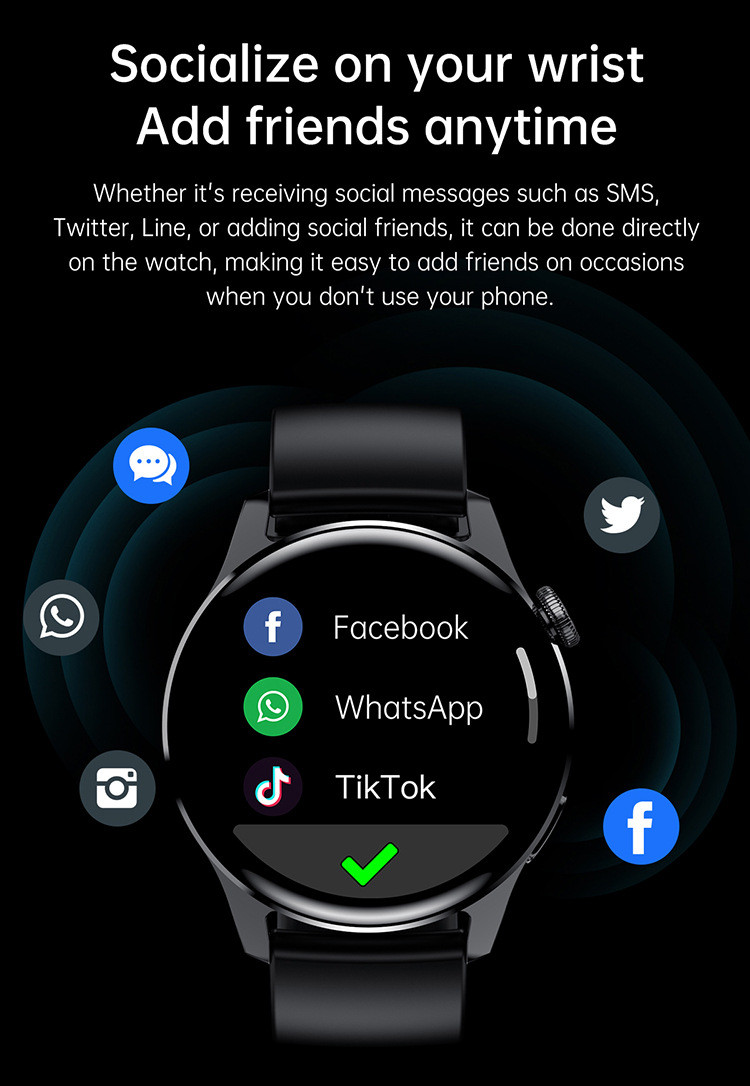 Смарт-годинник Smart Device 85 black silicon - 