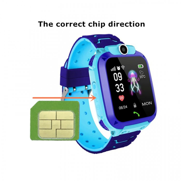 Дитячий смарт-годинник з GPS 4 blue - 