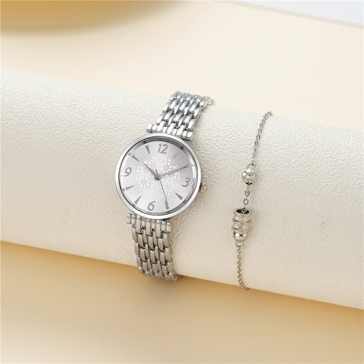Жіночий годинник silver №02296  - 