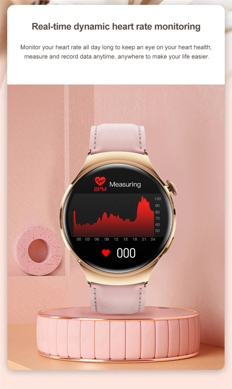 Смарт-годинник Women's Smart Device 12 gold  - 