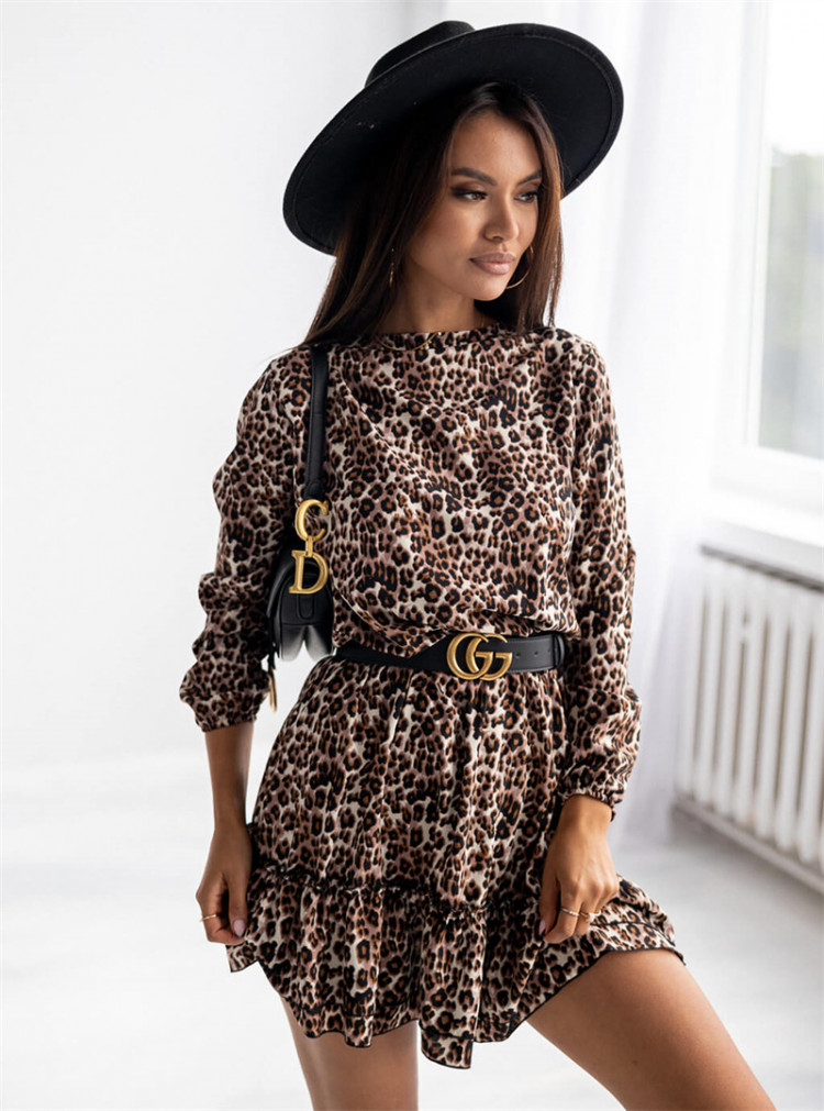 Плаття "Hyakinze" leopard - 