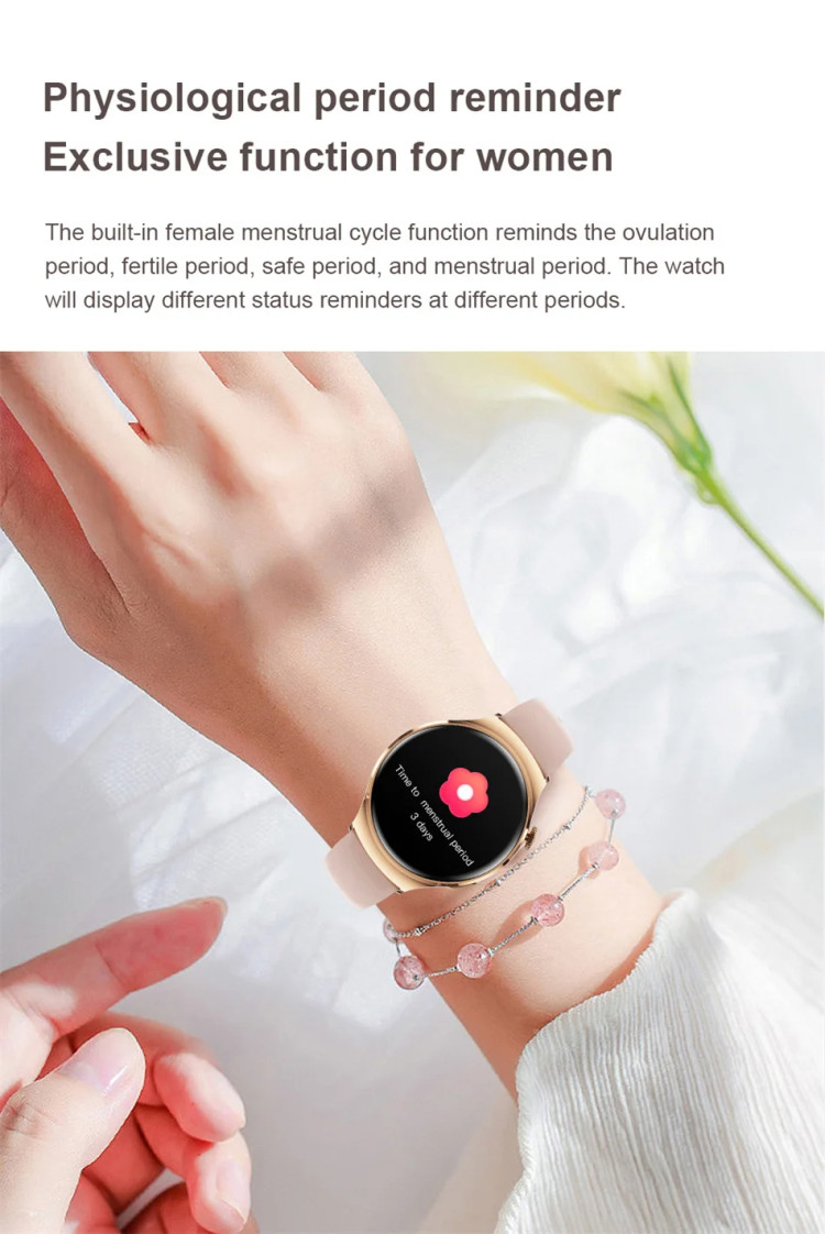 Смарт-годинник Women's Smart Device 12 silver steel  - 