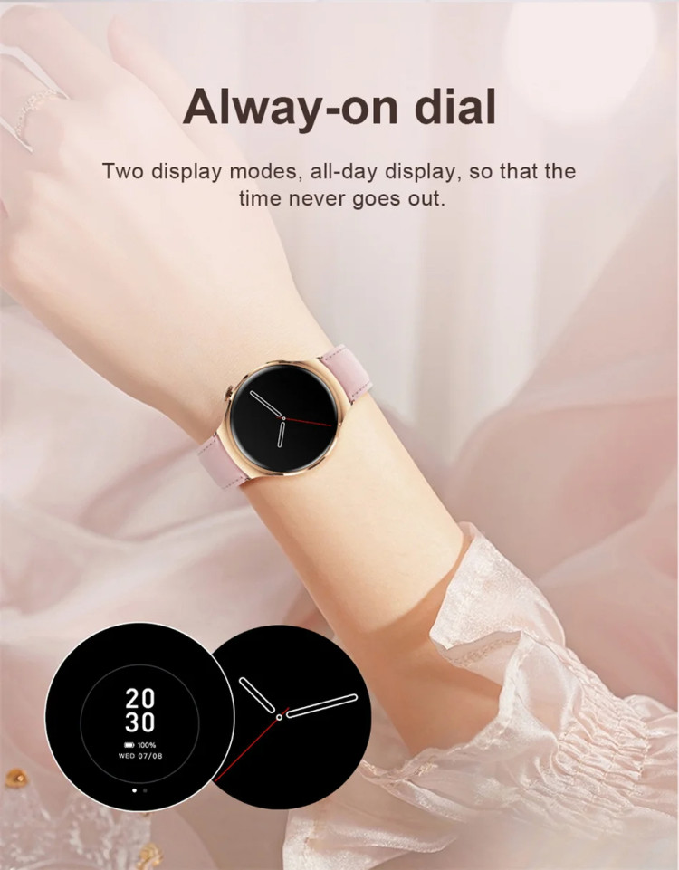 Смарт-годинник Women's Smart Device 12 silver steel  - 