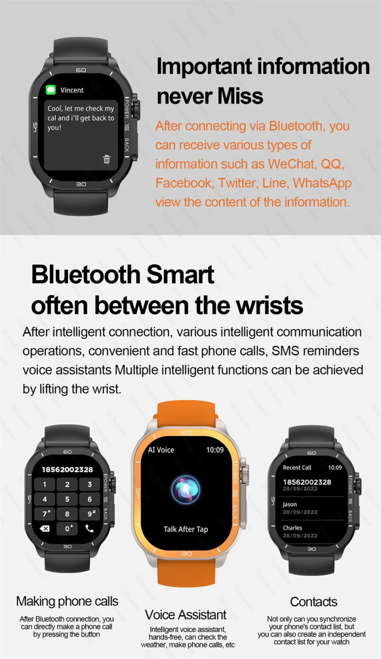 Смарт-годинник Smart Device 27 black steel - 