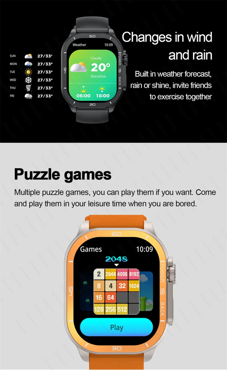 Смарт-годинник Smart Device 27 black steel - 