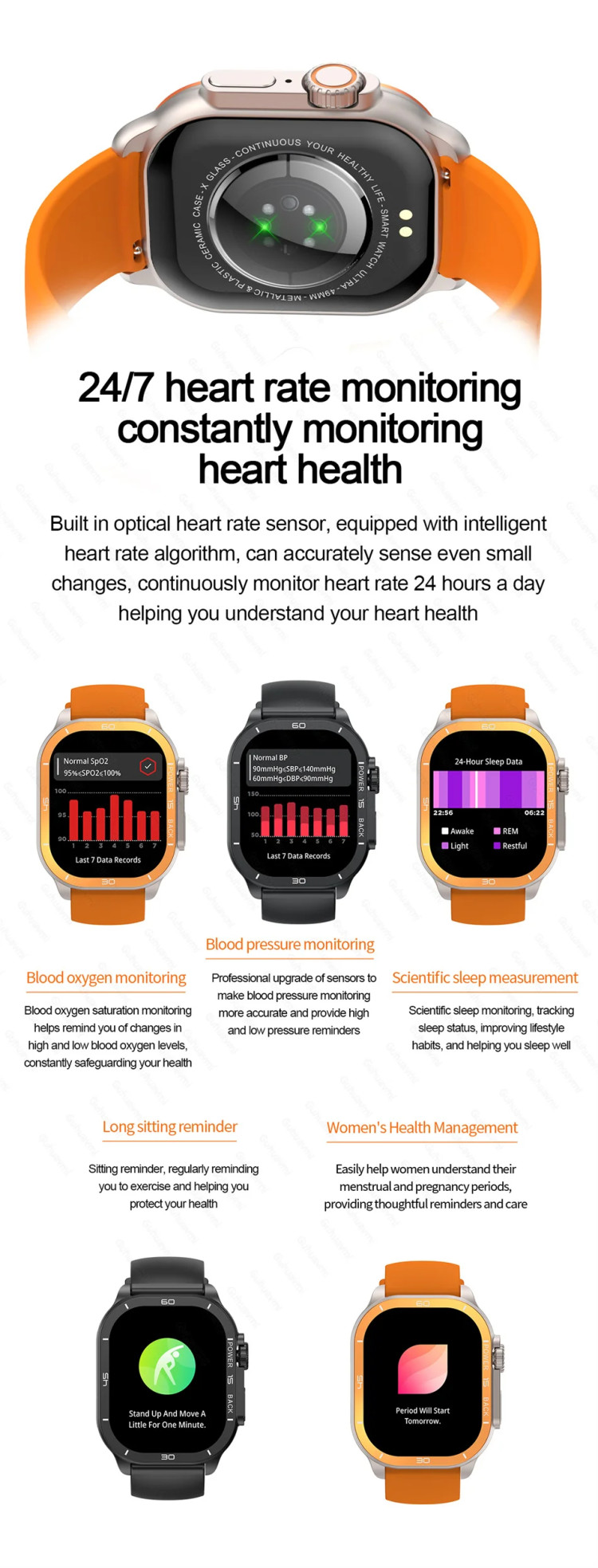 Смарт-годинник Smart Device 27 black steel - 
