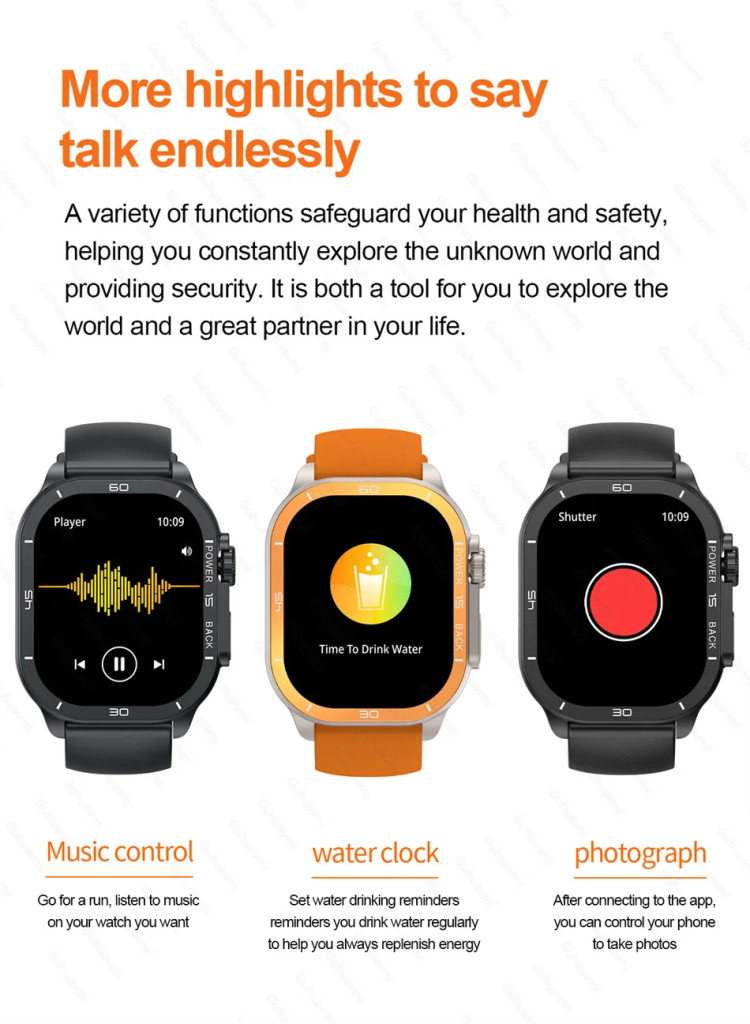 Смарт-годинник Smart Device 27 black steel - 