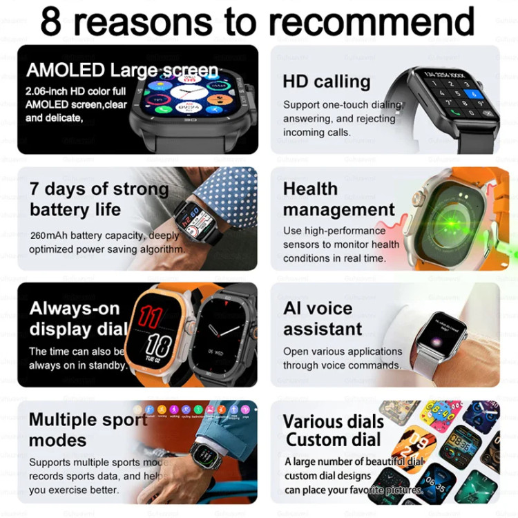 Смарт-годинник Smart Device 27 black steel - 