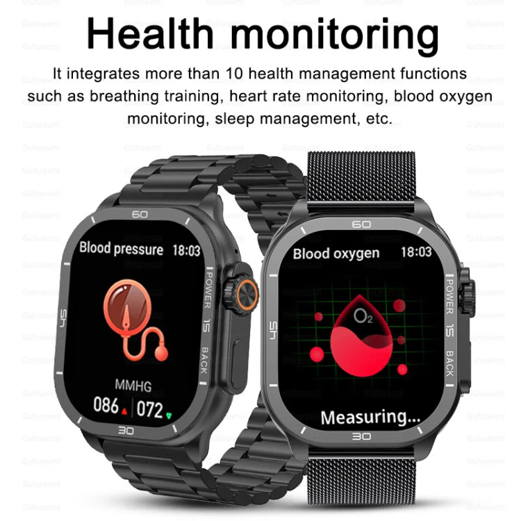 Смарт-годинник Smart Device 27 black steel - 