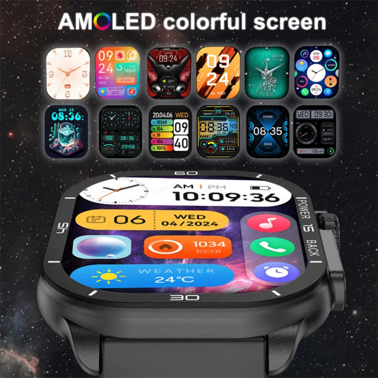 Смарт-годинник Smart Device 27 black steel - 