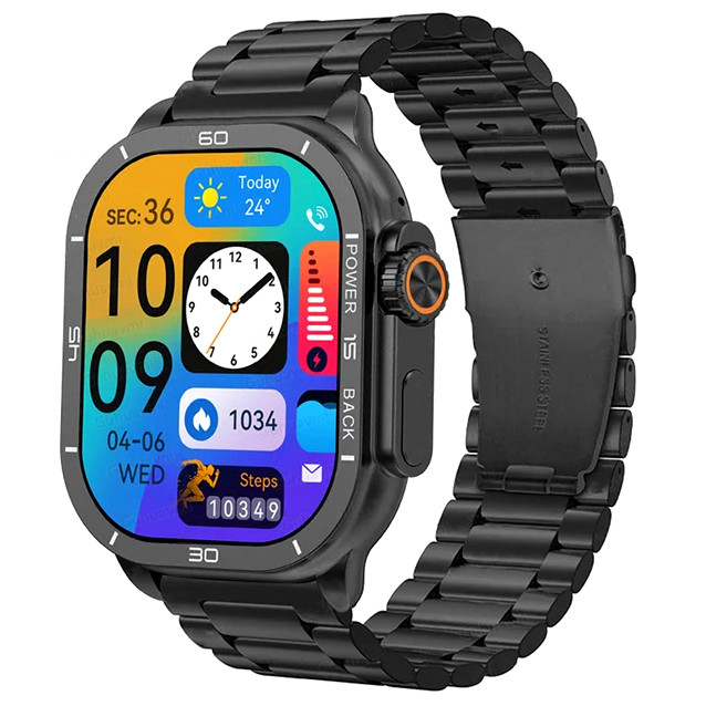 Смарт-годинник Smart Device 27 black steel - 