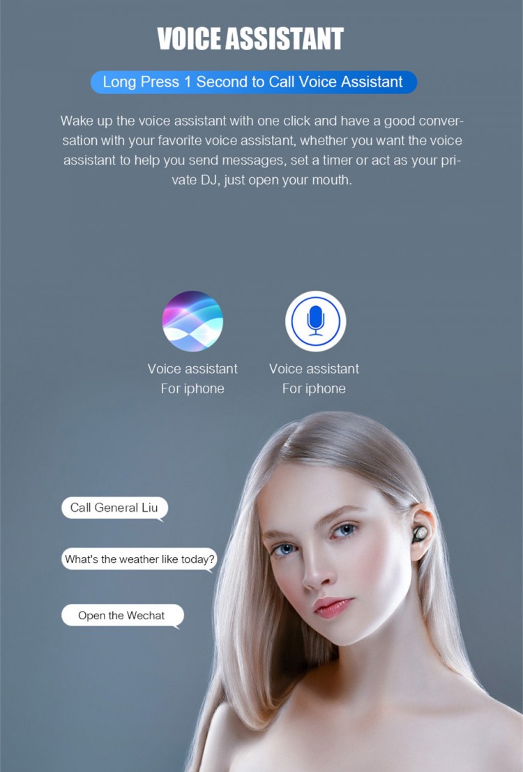 Навушники Bluetooth Air Music + Power Bank white - 