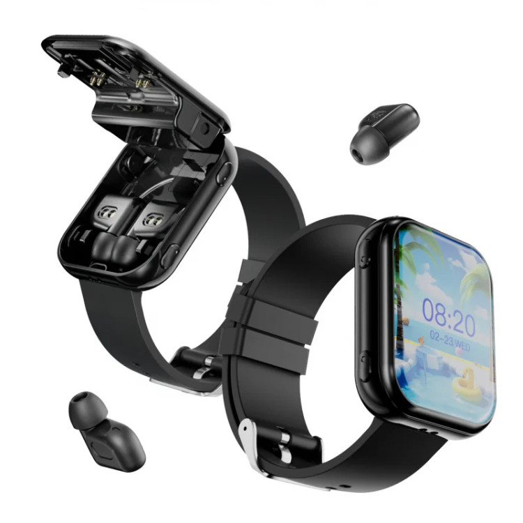 Смарт-годинник з навушниками Smart Device 2в1 - 